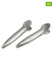 Chefkoch 2er-Set: Edelstahl-Aromaclips "Various" - (H)12 cm
