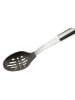 Chefkoch Abseihlöffel "München" in Silber/ Schwarz - (H)32 cm