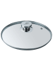 Chefkoch Pfannendeckel in Transparent/ Silber