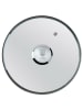 Chefkoch Pfannendeckel in Transparent/ Silber
