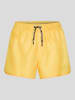 Karl Lagerfeld Szorty kąpielowe w kolorze żółtym