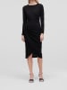 Karl Lagerfeld Sukienka w kolorze czarnym