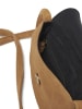 ONLY Leren schoudertas lichtbruin - (B)18 x (H)16 cm