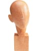 Kare Figurka dekoracyjna "Half a Face" w kolorze jasnobrązowym - wys. 30 cm