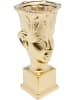 Kare Dekoschale "Rosto" in Gold - (H)26 cm