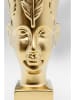 Kare Dekoschale "Rosto" in Gold - (H)26 cm
