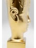 Kare Dekoschale "Rosto" in Gold - (H)26 cm