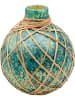 Kare Vase "Caribbean" in Grün - (H)20 x Ø 18 cm