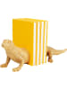 Kare Boekensteun "Lizard" goudkleurig - (B)45 cm
