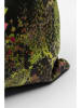 Kare Poduszka  w kolorze brązowo-zielonym - 40 x 40 cm