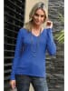 Bleu d'Azur Pullover "Belva" in Blau