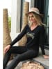 Bleu d'Azur Longsleeve "Zulma" in Schwarz