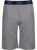 LEE Underwear Pyjama-Shorts "White River" in Hellgrau