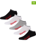 Wrangler 5er-Set: Socken "Tennent" in Schwarz/ Weiß/ Hellgrau