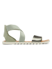 Sorel Leder-Sandalen "Ella II" in Grün