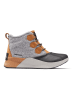 Sorel Leder-Winterboots "Out N About III" in Grau/ Hellbraun