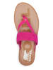 Sorel Leren teenslippers "Ella II" roze