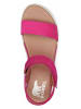 Sorel Leder-Sandalen "Cameron" in Pink