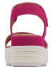 Sorel Leren sandalen "Cameron" roze