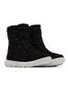 Sorel Winterboots "Explorer Next Joan Cozy" in Schwarz