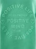 Zwillingsherz Sweatshirt "Positive Mind" groen