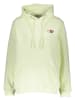 Zwillingsherz Hoodie "Lima" in Hellgrün
