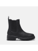 Timberland Leder Chelsea-Boots "Cortina Valley Mid" in Schwarz