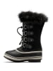Sorel Leder-Winterstiefel "Joan Of Arctic" in Schwarz