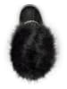 Sorel Leder-Winterstiefel "Joan Of Arctic" in Schwarz