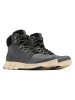Sorel Leder-Boots "Mac Hill" in Anthrazit