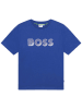 Hugo Boss Kids Shirt in Blau
