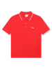 Hugo Boss Kids Koszulka polo w kolorze czerwonym