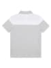 Hugo Boss Kids Koszulka polo w kolorze biało-szaro-granatowym