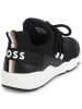 Hugo Boss Kids Sneakers in Schwarz/ Weiß