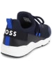 Hugo Boss Kids Sneakers in Dunkelblau/ Weiß