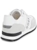 Hugo Boss Kids Sneakers in Weiß/ Grau