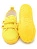 First Step Sneakersy "Heart" w kolorze żółtym