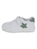 First Step Sneakersy "Star" w kolorze biało-zielonym