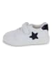 First Step Sneakers "Star" wit/donkerblauw