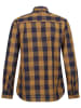 Regatta Koszula "Lance" w kolorze antracytowo-jasnobrązowym