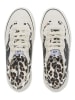 Superga Leren sneakers beige/zwart