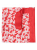 TATUUM Zijden doek rood/wit - (L)90 x (B)90 cm