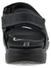 Ecco Leder-Sandalen in Schwarz