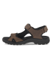 Ecco Leren sandalen bruin