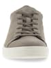 Ecco Leder-Sneakers in Taupe