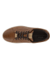 Ecco Skórzane sneakersy w kolorze brązowym