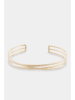 L instant d Or Gouden armband "Classic Twist"