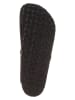 Birkenstock Leren teenslippers "Gizeh" zwart