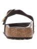 Birkenstock Skórzane klapki "Madrid" w kolorze czarnym