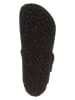Birkenstock Leder-Zehentrenner "Gizeh" in Schwarz